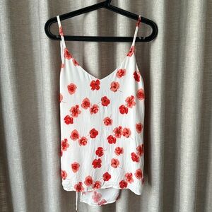 Zara Floral Wraparound Cami
